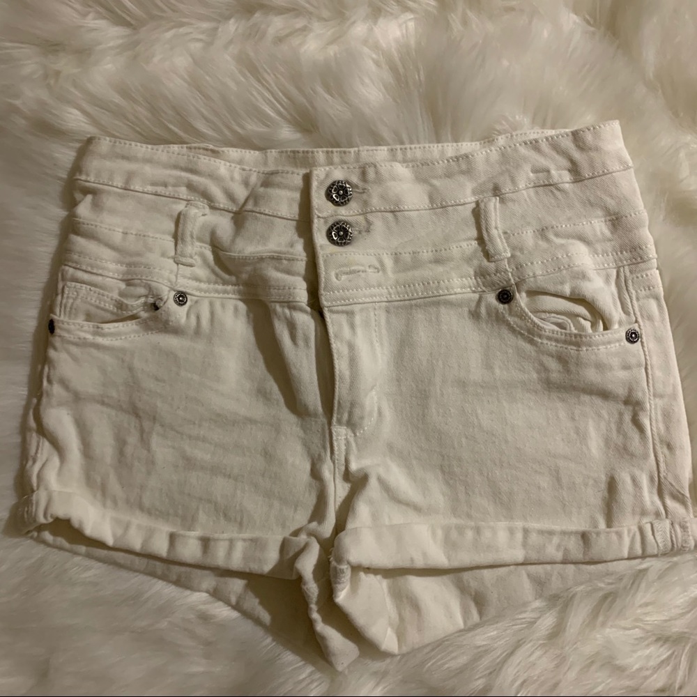 High waisted shorts